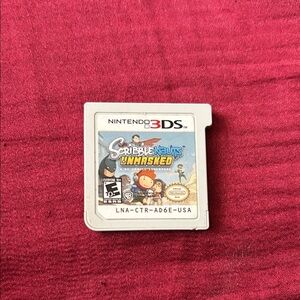 Nintendo 3DS Scribblenauts Unmasked Cartridge - White